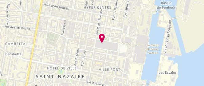 Plan de T3L Chocolat, Centre Commercial Ruban Bleu
6 Rue Francois Marceau, 44600 Saint-Nazaire