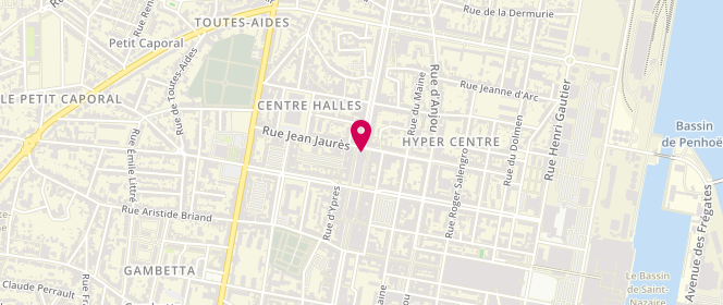 Plan de Carrefour City, 77, 78 avenue de la République, 44600 Saint-Nazaire