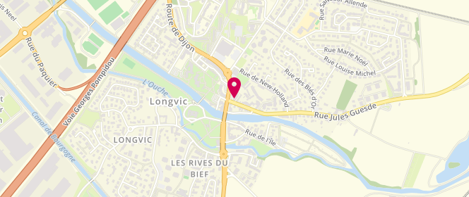 Plan de Boulangerie du Centre, 20 Bis Route de Dijon, 21600 Longvic