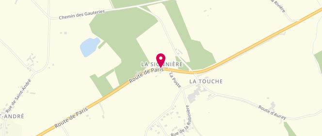Plan de La Boulangerie, La Jalousie, 44470 Carquefou