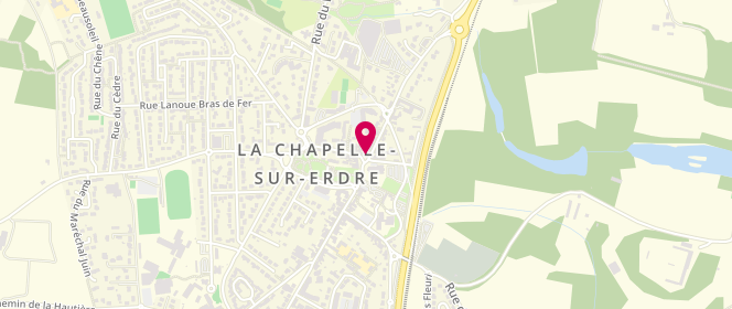Plan de Emma, 2 place de l'Église, 44240 La Chapelle-sur-Erdre