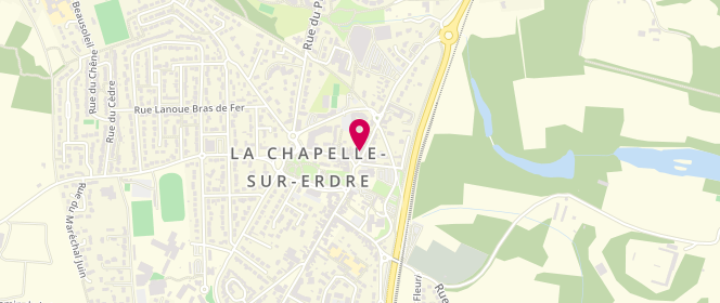 Plan de Au Pain Marie, 4 Rue Louise Michel, 44240 La Chapelle-sur-Erdre