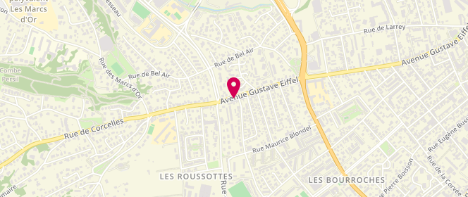 Plan de Maison Roger, 141 Gustave Eiffel, 21000 Dijon