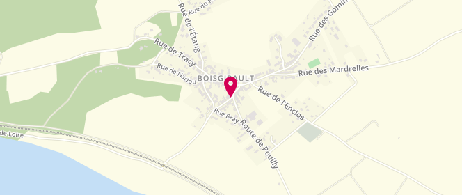 Plan de L'Ami Village, 8 Rue des Ecoles, 58150 Tracy-sur-Loire
