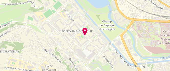 Plan de Boulangerie Patisserie la Casinca, 29 Avenue du Lac, 21000 Dijon