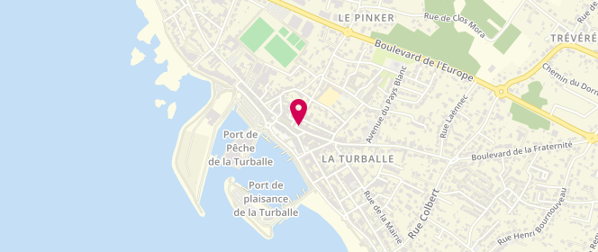 Plan de Boulangerie Patisserie Delestre, 18 Rue Marechal Leclerc, 44420 La Turballe