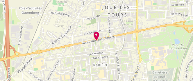 Plan de Maison Nardeux, 114 Boulevard Jean Jaurès, 37300 Joué-lès-Tours