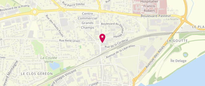 Plan de L'Atelier du Boulanger, Boulevard du Dr Moutel, 44150 Ancenis