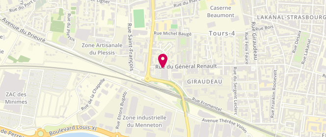 Plan de Paul, 300 Rue du Général Renault, 37000 Tours