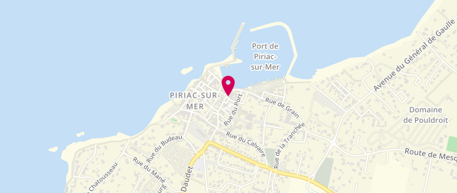 Plan de Au Fournil du Port, 9 place de l'Église, 44420 Piriac-sur-Mer