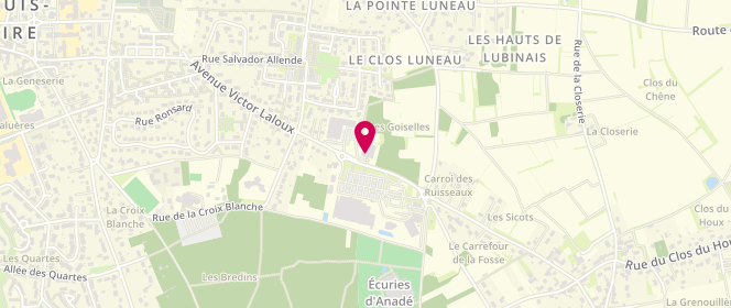 Plan de Boulangerie Marie Blachère, 9003 avenue Victor Laloux, 37270 Montlouis-sur-Loire