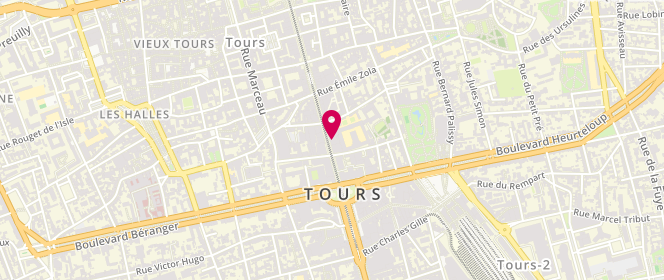 Plan de Brioche Dorée, 82 Rue Nationale, 37000 Tours