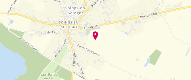 Plan de Boulangerie Drieu, 1 Rue de Contres, 41230 Soings-en-Sologne