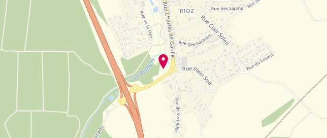Plan de Maison Paroty Rioz sud, 2 Route de Sorans, 70190 Neuvelle-lès-Cromary