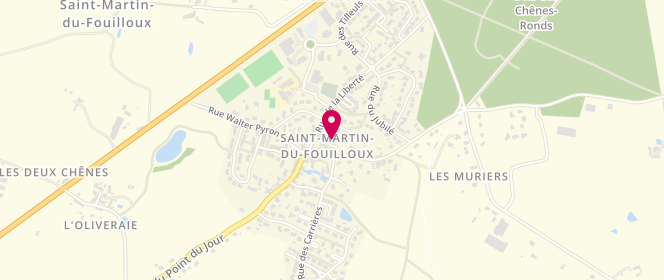 Plan de BOHEME Christophe, 1 Square des Marronniers, 49170 Saint-Martin-du-Fouilloux