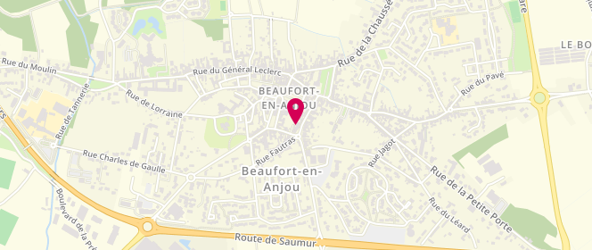 Plan de Boulangerie Patisserie Lambert, 24 Rue de la Maladrerie, 49250 Beaufort-en-Anjou