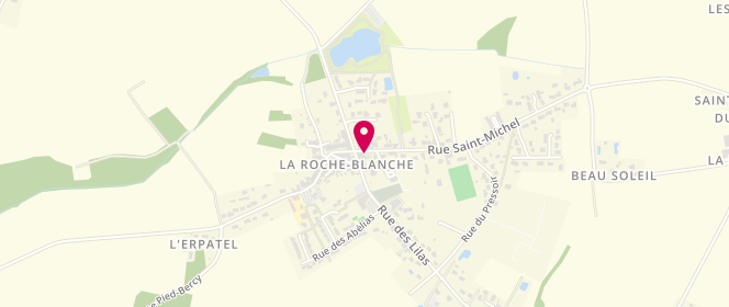 Plan de SARL Joel et Joelle Mouchet, 18 Rue Saint Michel, 44522 La Roche-Blanche