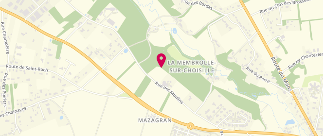 Plan de La Roue des Saveurs, 12 Rue Nationale, 37390 La Membrolle-sur-Choisille