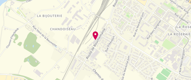 Plan de Boulangerie des Halles, 26 Bis Route de Bouchemaine, 49000 Angers