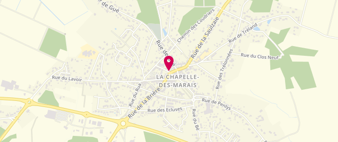 Plan de Aux Dolmens des Marais, 10 Rue Four, 44410 La Chapelle-des-Marais