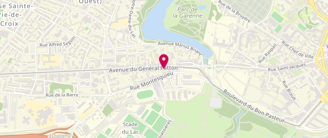 Plan de La Ronde des Pains Patton, 17 avenue du Général Patton, 49000 Angers