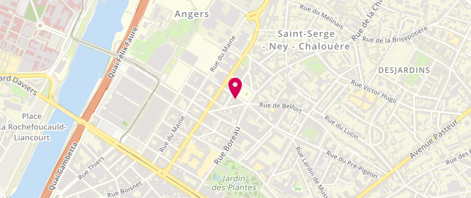 Plan de Lefebvre-bousquet, 14 Rue de Villemorge, 49100 Angers