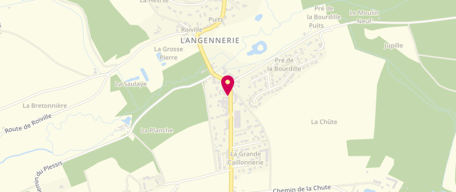 Plan de Boulangerie Aveline, 16 avenue de Langennerie, 37390 Chanceaux-sur-Choisille