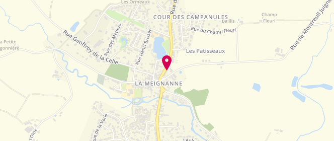 Plan de Gustus, 10 Rue du Plessis, 49770 Longuenée-en-Anjou