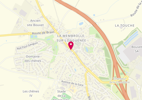 Plan de Les Ami'Brollais, 21 Rue Charles de Gaulle, 49770 Longuenée-en-Anjou