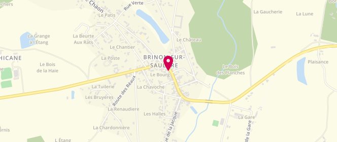 Plan de Saveurs et Gourmandises, 4 Grande Rue, 18410 Brinon-sur-Sauldre