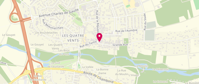 Plan de Boulangerie Do Lago Paulo, 1 Place de l'Eglise, 41350 Vineuil