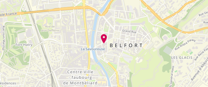 Plan de Boulangerie Caput, 8 Boulevard Carnot, 90000 Belfort