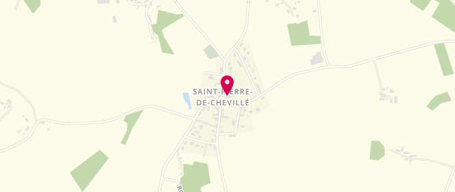 Plan de CHOLLET Dominique, 2 Eglise, 72500 Saint-Pierre-de-Chevillé