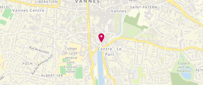 Plan de Le Dréan, 8 Rue Saint-Vincent, 56000 Vannes