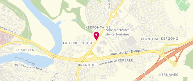 Plan de Boulangerie Banette, Centre Commercial Kerfontaine, 56400 Pluneret