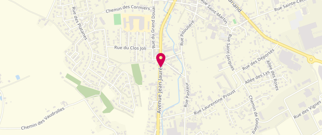 Plan de Ma Petite Boulangerie, 81 avenue Jean Jaurès, 72500 Montval-sur-Loir