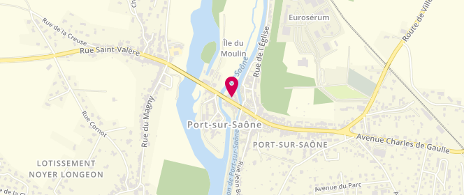 Plan de Corti, 8 Rue Gilberte Lavaire, 70170 Port-sur-Saône