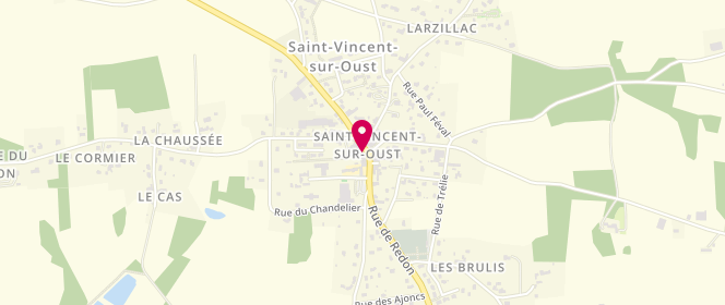 Plan de Boulangerie de l'Oust, 12 Rue de Redon, 56350 Saint-Vincent-sur-Oust