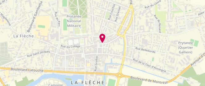 Plan de Boulangerie Patisserie Gasnot, 17 Rue de la Dauversière, 72200 La Flèche