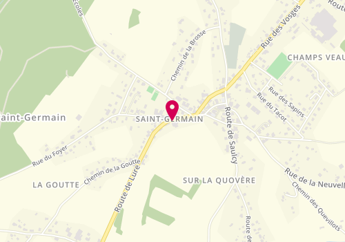 Plan de Caput, 7 Route de Lure, 70200 Saint-Germain