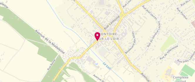 Plan de Boulangerie Marescot, 1 place Clemenceau, 41800 Montoire-sur-le-Loir