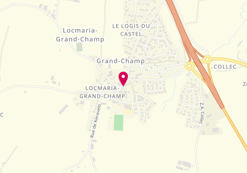 Plan de Ty Fournil, 1 place de la Voile, 56390 Locmaria-Grand-Champ