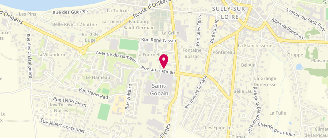 Plan de Le Fournil du Hameau, Centre Commercial Hameau, 45600 Sully-sur-Loire