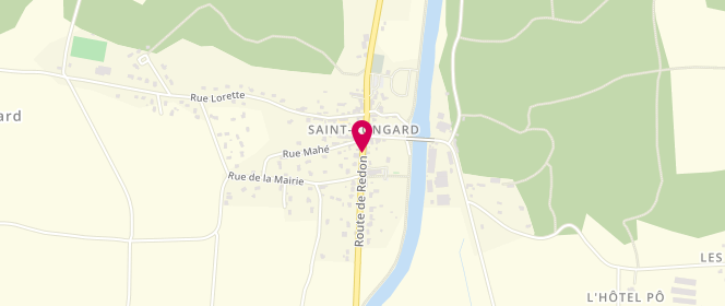Plan de Le Fournil de Saint Congard, 4 Bis Route Redon, 56140 Saint-Congard