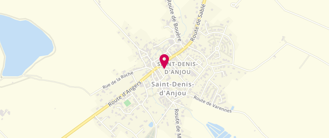 Plan de Aux Délices d'Anjou, 6 Grande Rue Grande Rue, 53290 Saint-Denis-d'Anjou