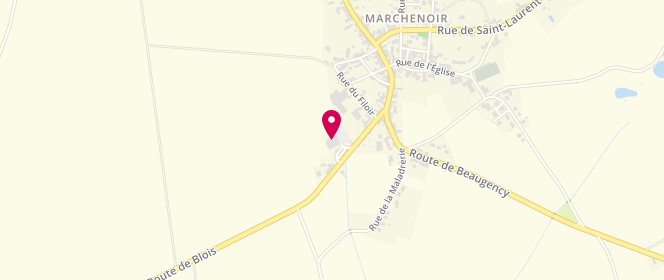 Plan de Maison Verdoux, Les Boutiques Beauceronne
6 Bis Route de Blois, 41370 Marchenoir