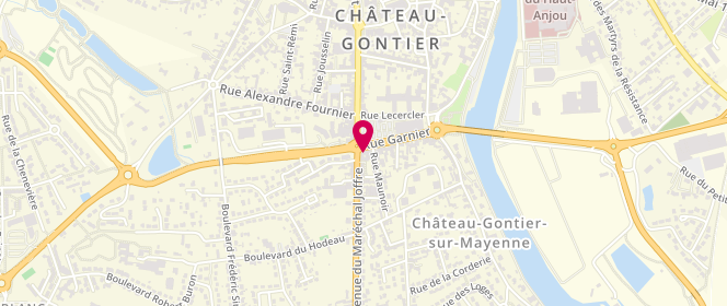 Plan de Number One, 45 Rue Eugène Garnier, 53200 Château-Gontier-sur-Mayenne