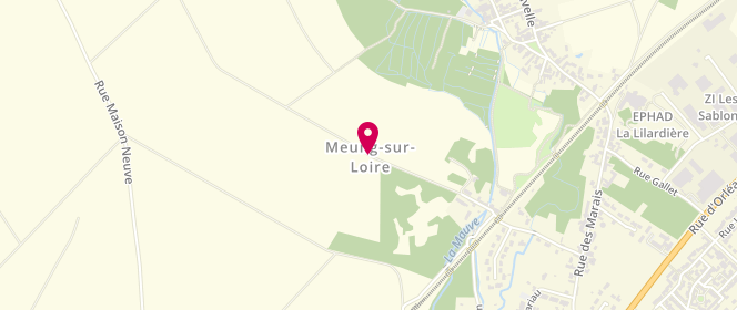 Plan de Au Fournil de Léa, 5 Rue de la Gare, 45130 Meung-sur-Loire