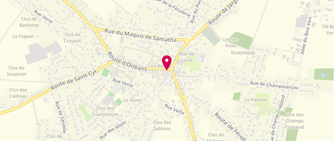 Plan de La Boul'ange, 27 Route d'Orléans, 45640 Sandillon