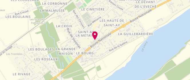 Plan de Boulangerie blouet, 72 Route Nationale, 45130 Saint-Ay